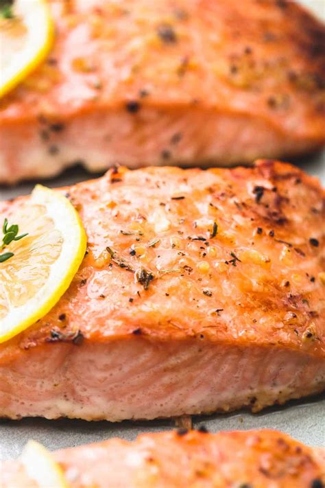 calories baked salmon fillet oven.